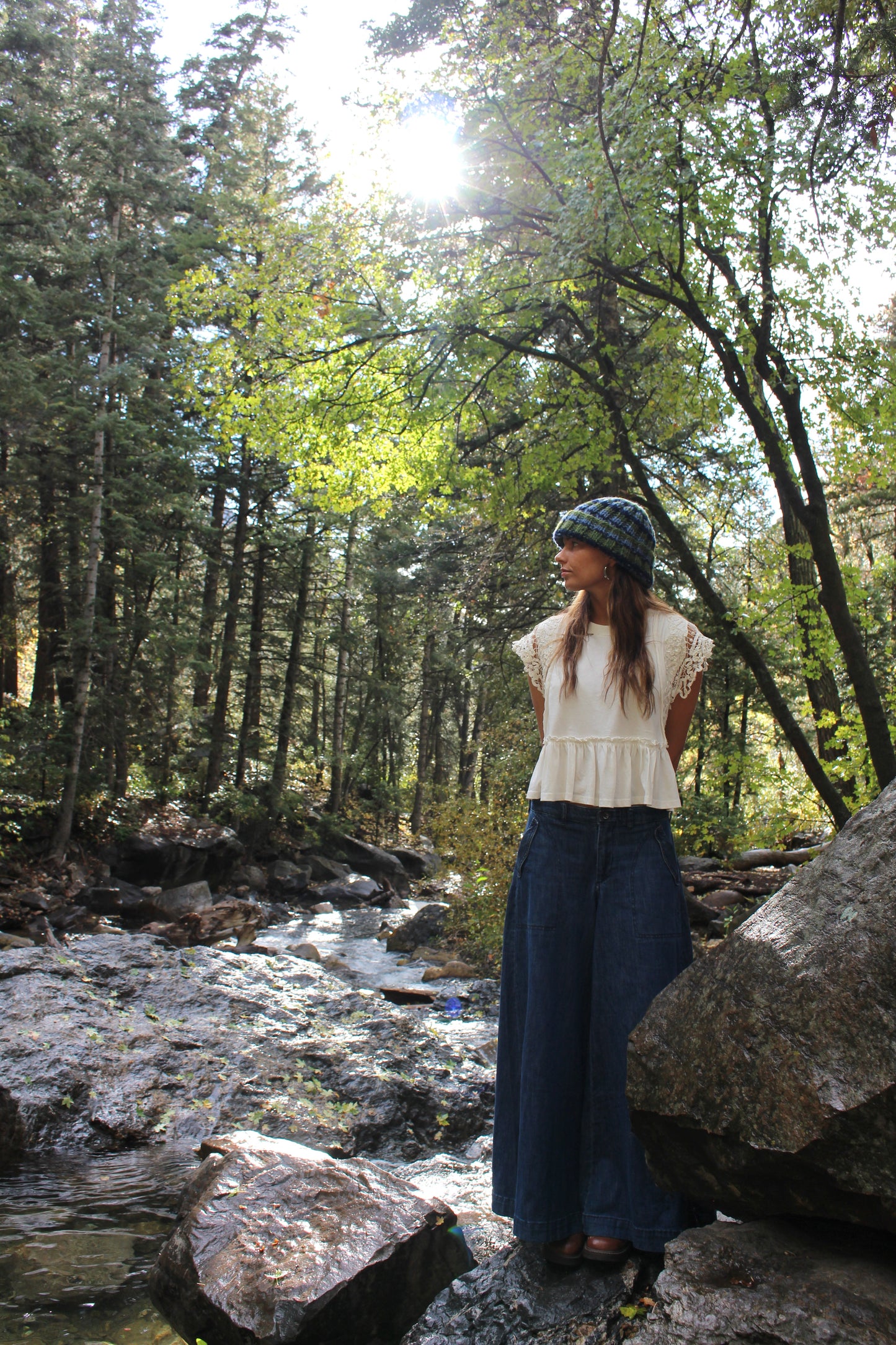 Knit beanie