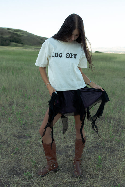 log off tee