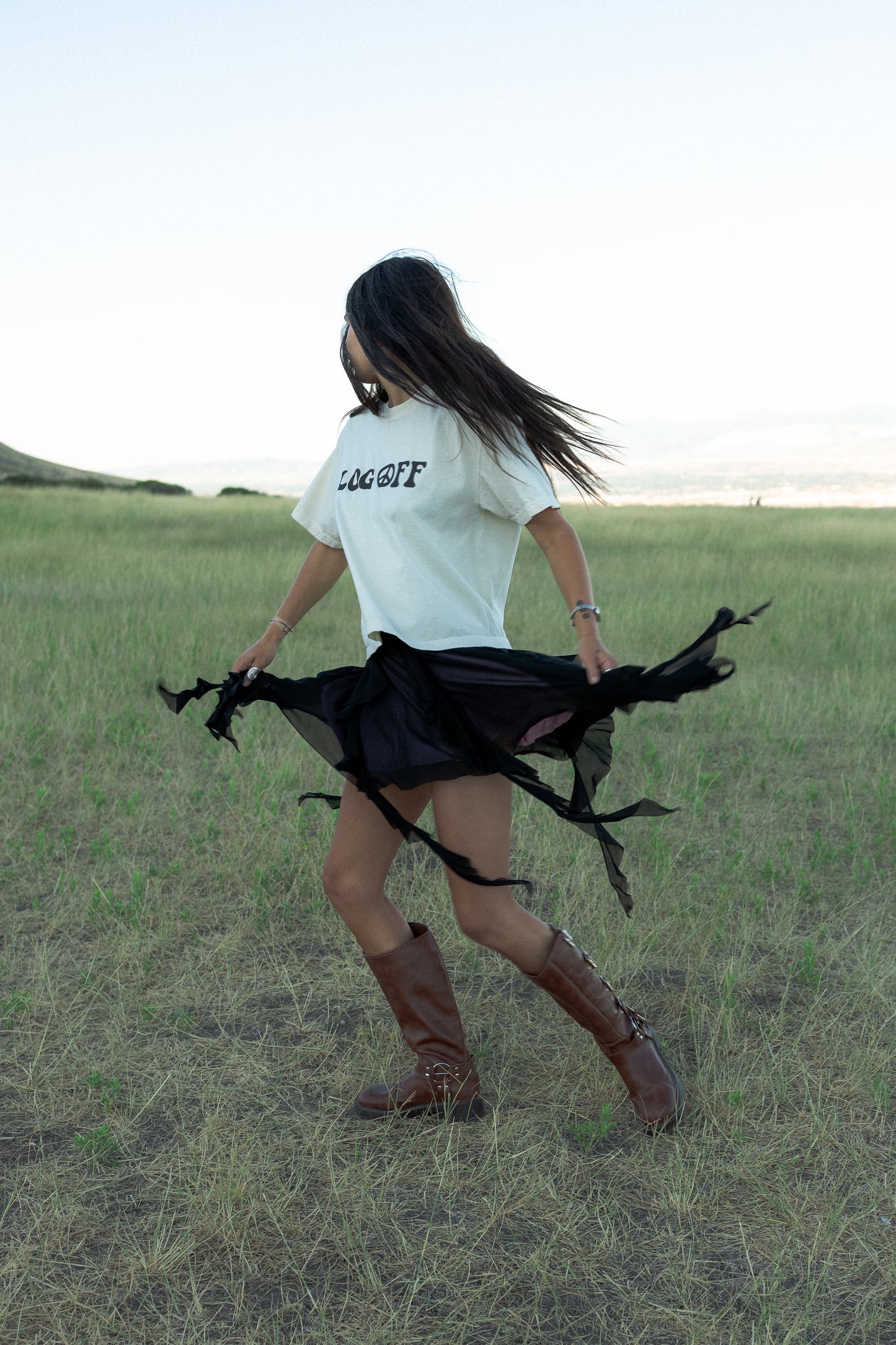 log off tee